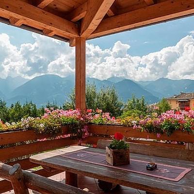 Hotel Alla Rocca Varena Luaran gambar